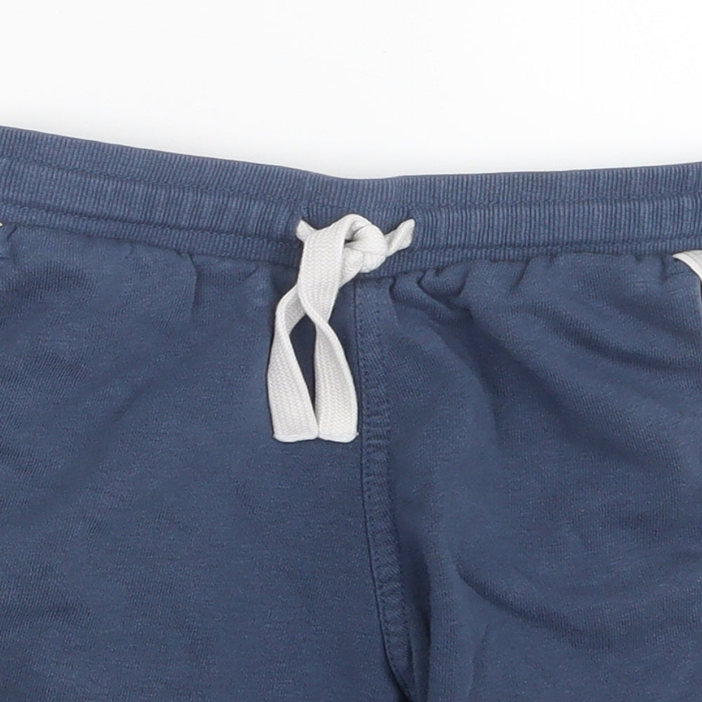 H&M Boys Blue   Sweat Shorts Size 7 Years