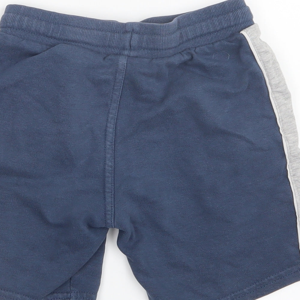 H&M Boys Blue   Sweat Shorts Size 7 Years
