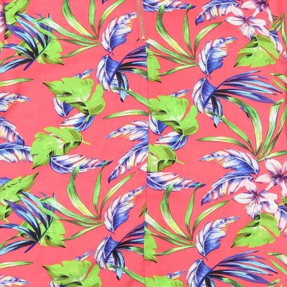 Primark Womens Pink Floral  Basic Blouse Size 12