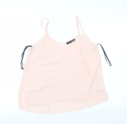 Womens UK Size 12 Atmosphere Pink Camisole Blouse