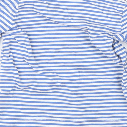George Baby Blue Striped  Basic T-Shirt Size 3-6 Months