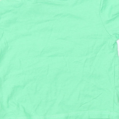 Tu Baby Green   Basic T-Shirt Size 6-9 Months