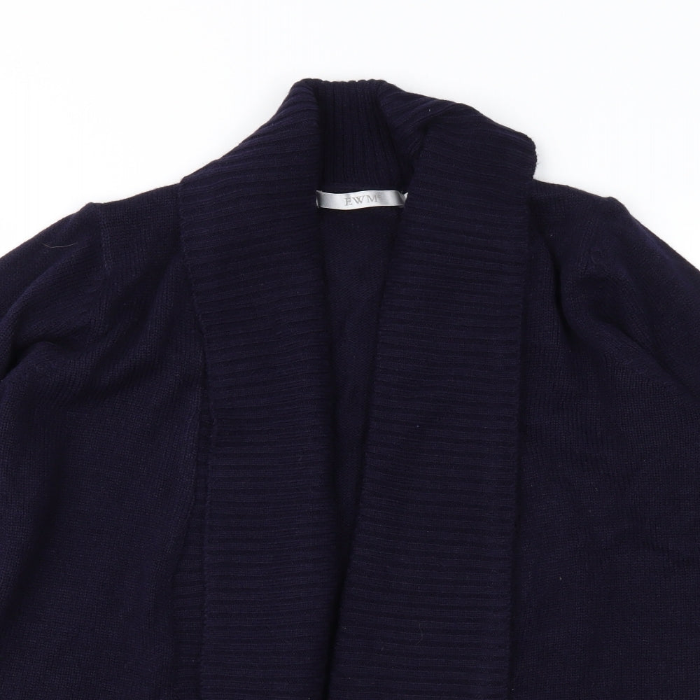 EWM Womens Blue   Cardigan Jumper Size S