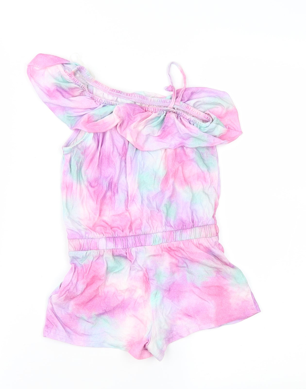 NEXT Girls Multicoloured Geometric  Playsuit One-Piece Size 4 Years