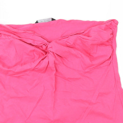 Womens UK Size 14 Dorothy Perkins Pink Basic Blouse