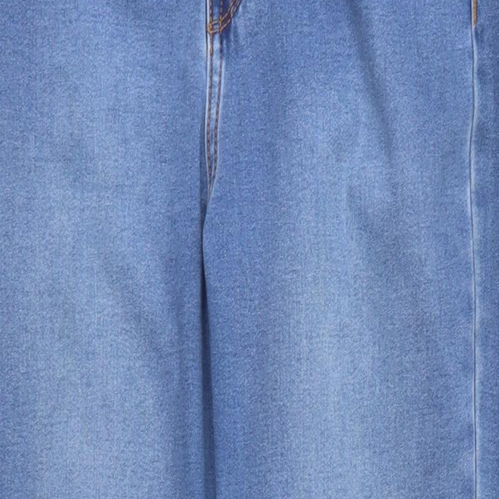 FOREVER 21 Womens Blue  Denim Straight Jeans Size 27 in L26 in