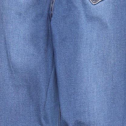 FOREVER 21 Womens Blue  Denim Straight Jeans Size 27 in L26 in