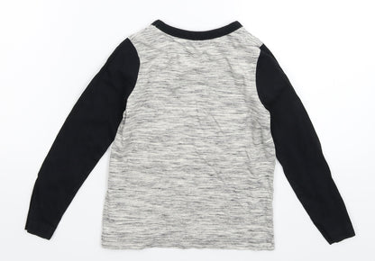 George Boys Grey   Basic T-Shirt Size S
