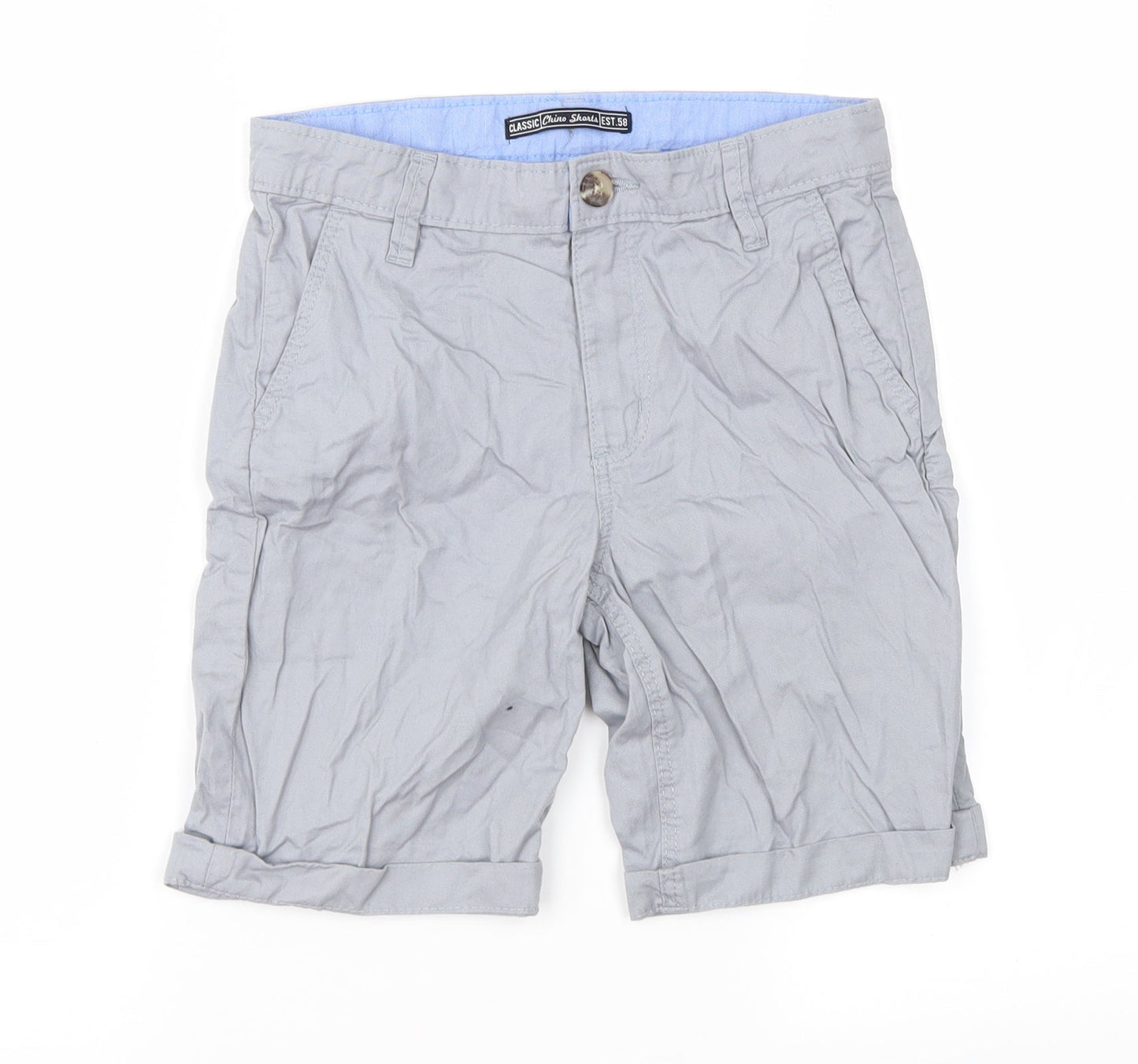 H&M Boys Grey   Chino Trousers Size 10 Years