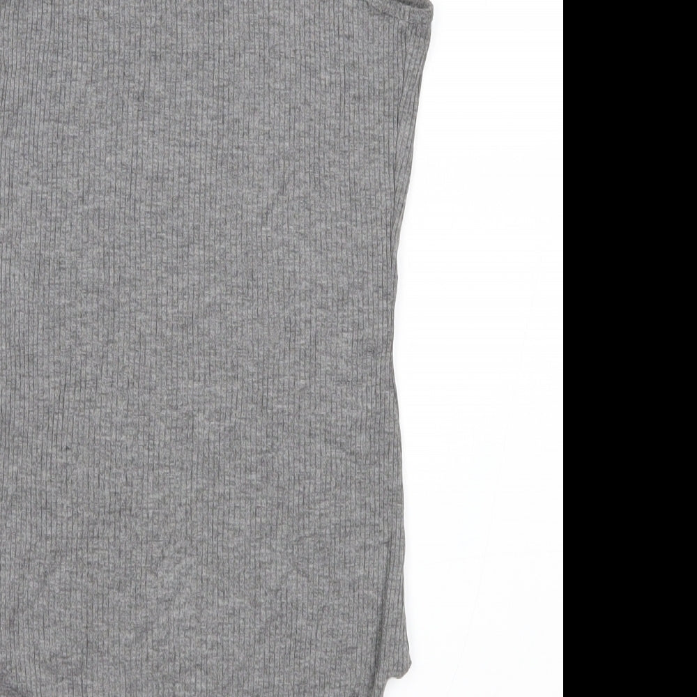 FOREVER 21 Womens Grey   Basic Tank Size S