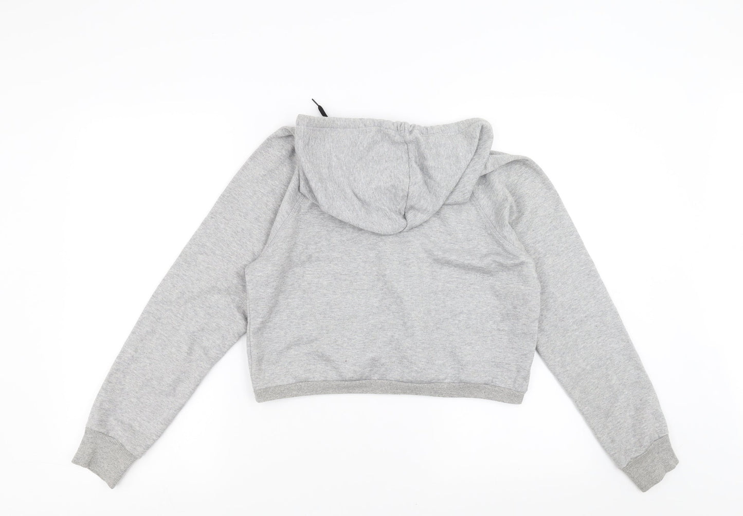 Preworn Womens Grey   Pullover Hoodie Size M  - cropped dog lover