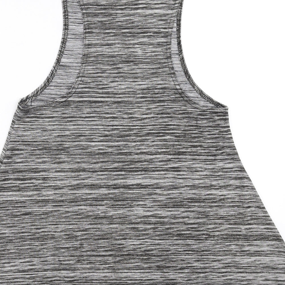 Boohoo Womens Grey   Basic Tank Size 10