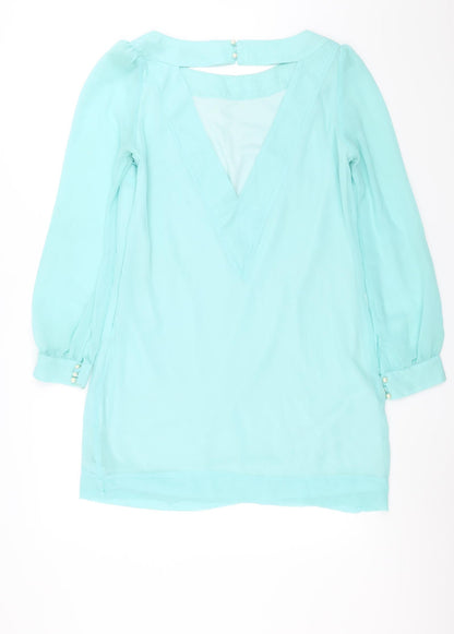 Max C Womens Blue   Shift  Size 12