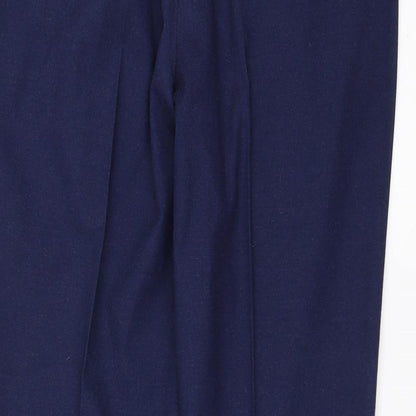 Marks and Spencer Mens Blue   Trousers  Size 30 in L26 in