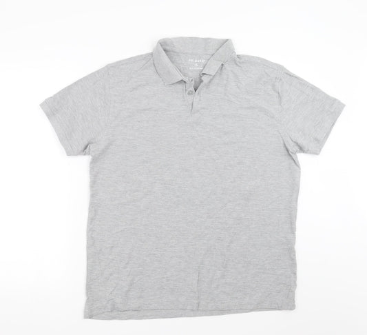 Primark Mens Grey    Polo Size XL