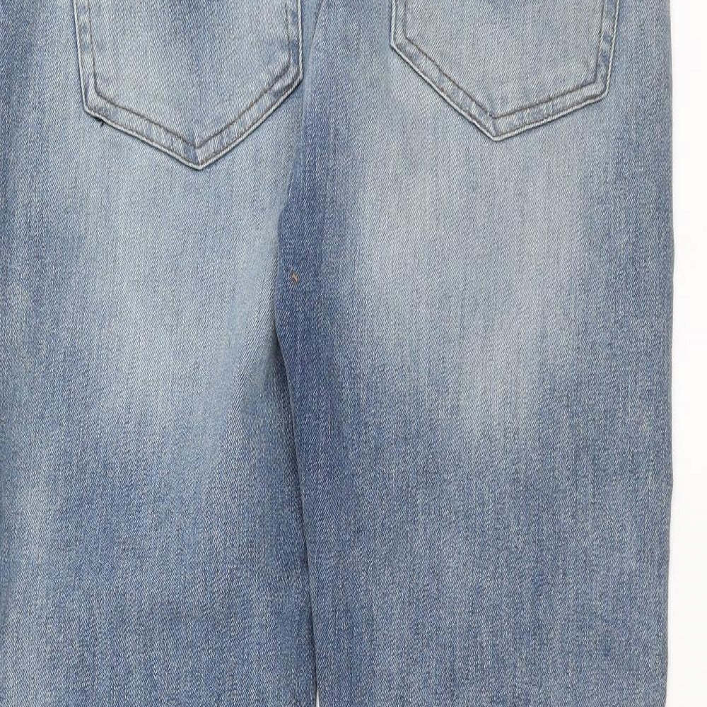 Easy Mens Blue  Denim Straight Jeans Size 30 in L27 in