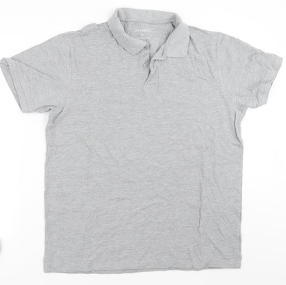 Primark Mens Grey    Polo Size XL