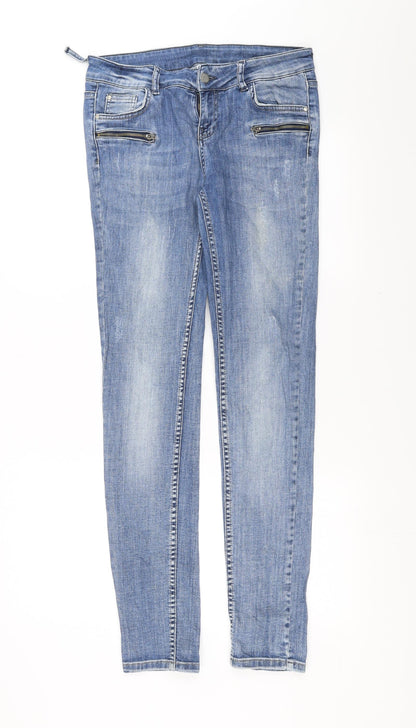 Sparkle Womens Blue  Denim Skinny Jeans Size 30 in L31 in