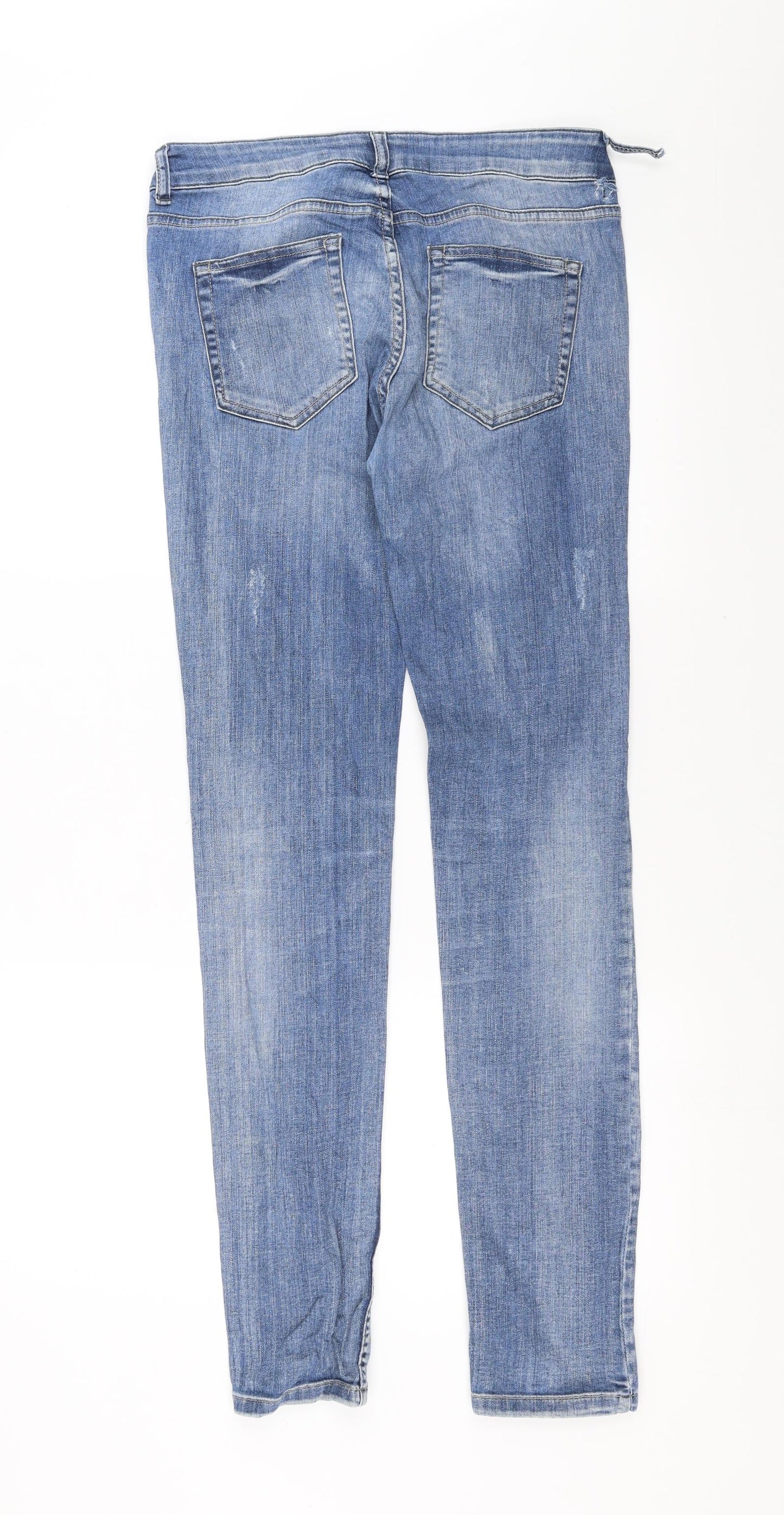 Sparkle Womens Blue  Denim Skinny Jeans Size 30 in L31 in