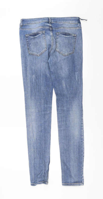 Sparkle Womens Blue  Denim Skinny Jeans Size 30 in L31 in