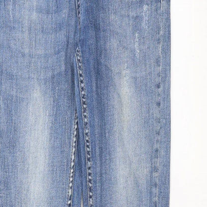 Sparkle Womens Blue  Denim Skinny Jeans Size 30 in L31 in