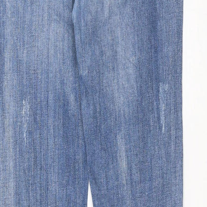 Sparkle Womens Blue  Denim Skinny Jeans Size 30 in L31 in