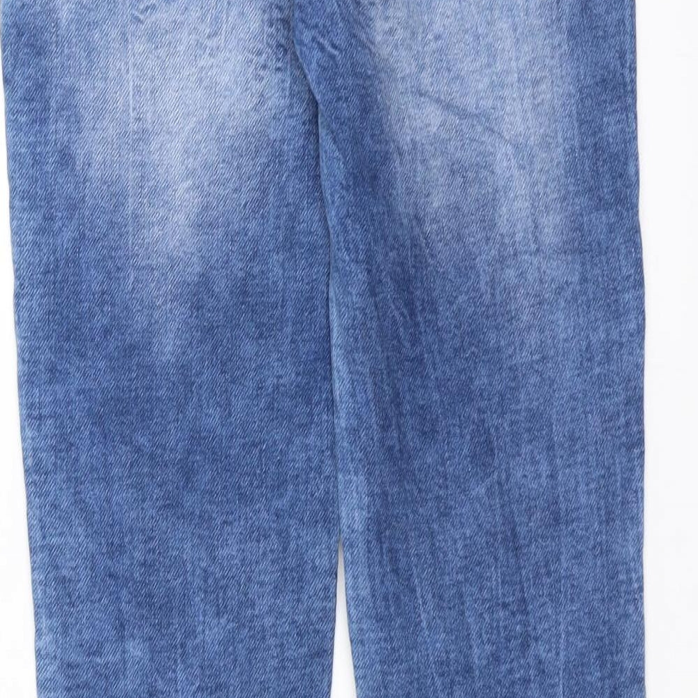 Womens UK Size 27 in FB Sister Extra-Slim Fit Skinny Blue Jeans