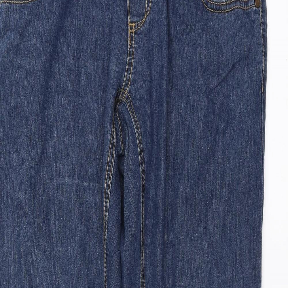Mamalicious Womens Blue  Denim Jegging Jeans Size 32 in L31 in