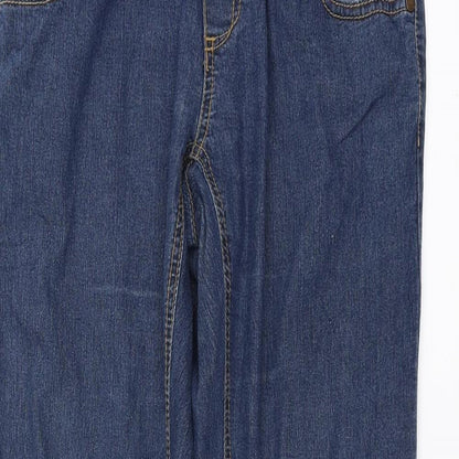 Mamalicious Womens Blue  Denim Jegging Jeans Size 32 in L31 in