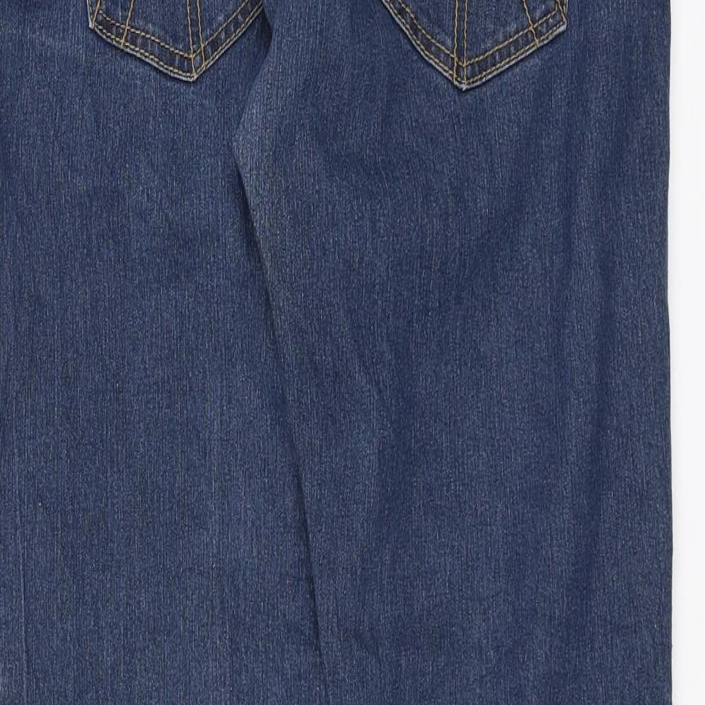 Mamalicious Womens Blue  Denim Jegging Jeans Size 32 in L31 in