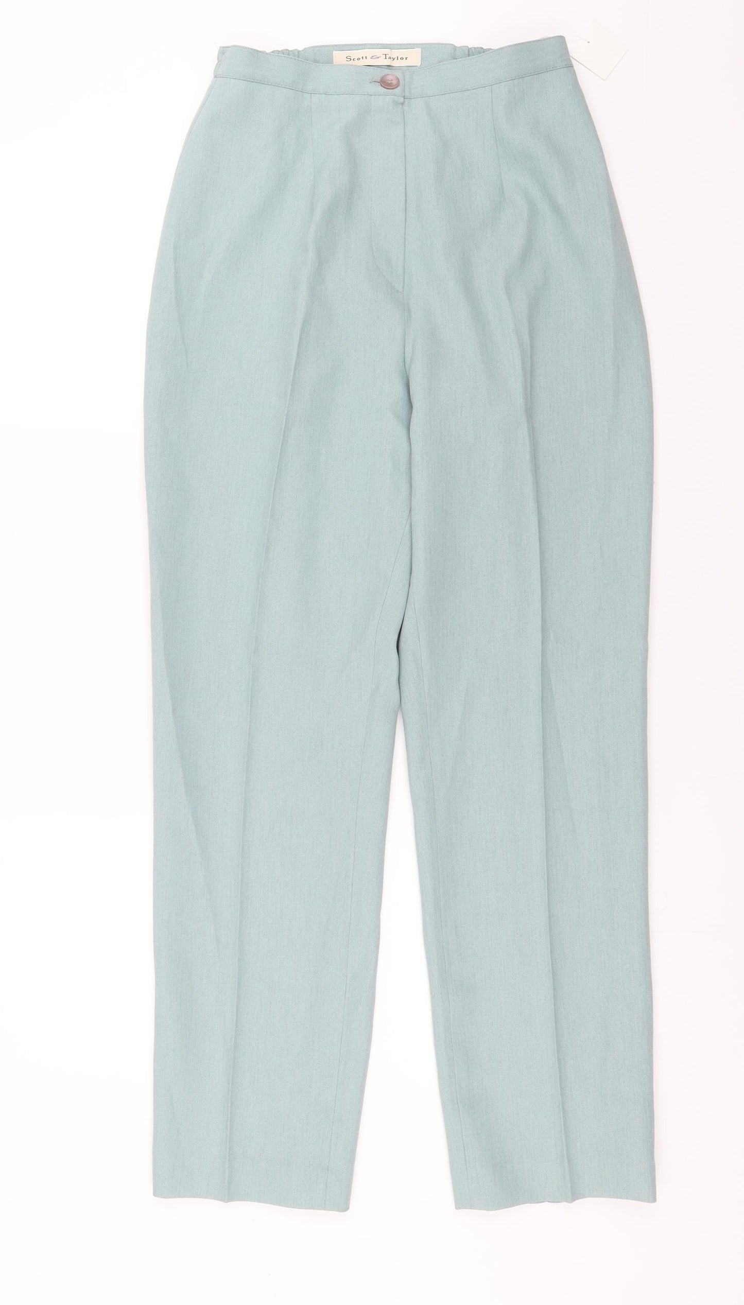 Scott & Taylor Womens Green   Trousers  Size 12 L29 in