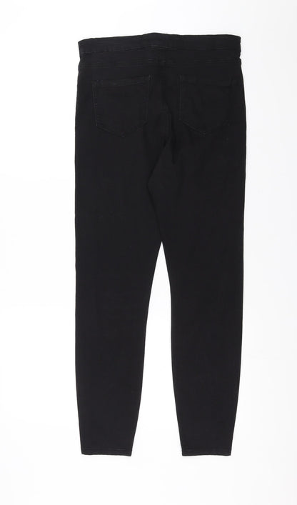 Womens UK Size 30 in Preworn Extra-Slim Fit Skinny Black Jeans