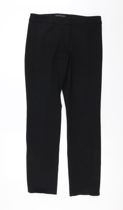 Womens UK Size 12 Marks and Spencer Slim Fit  Black Trousers