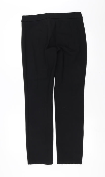 Womens UK Size 12 Marks and Spencer Slim Fit  Black Trousers