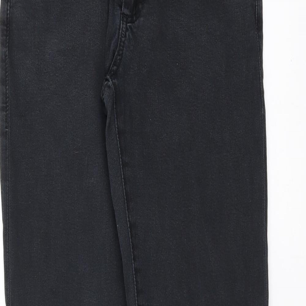 Topshop Womens Black  Denim Skinny Jeans Size 26 in L30 in