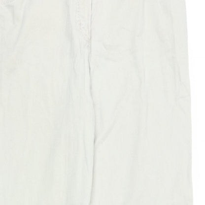 Basler Womens Beige  Denim Straight Jeans Size M L30 in