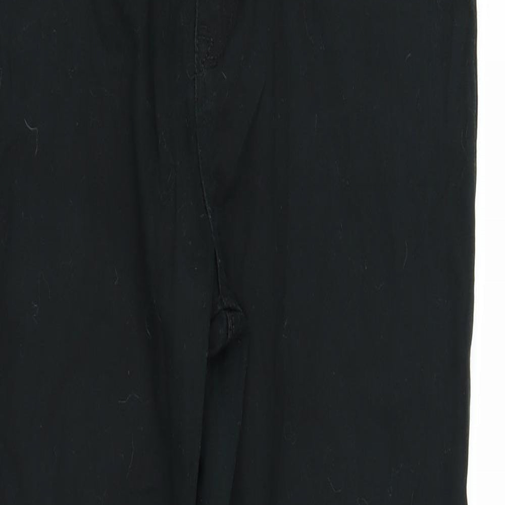 South Womens Black  Denim Skinny Jeans Size 14 L27 in