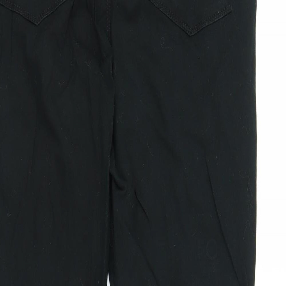 South Womens Black  Denim Skinny Jeans Size 14 L27 in