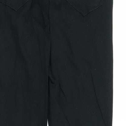 South Womens Black  Denim Skinny Jeans Size 14 L27 in