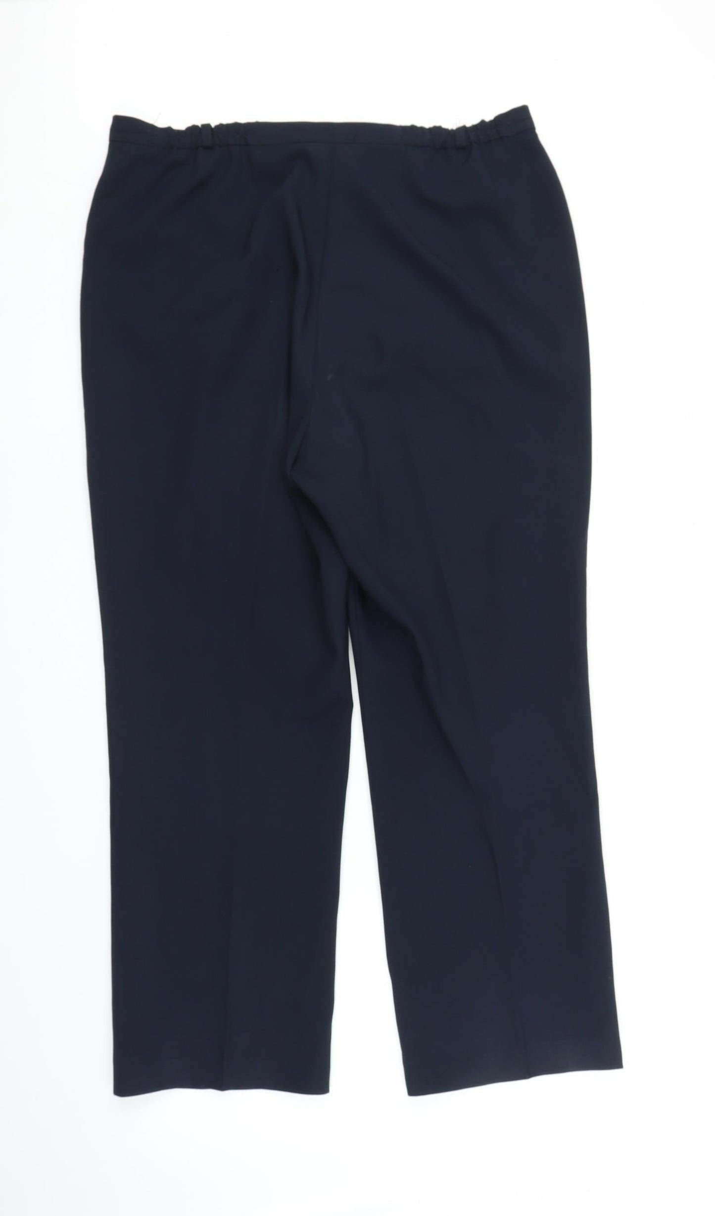 Womens UK Size 14 BHS Regular Fit  Black Trousers
