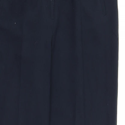 Womens UK Size 14 BHS Regular Fit  Black Trousers