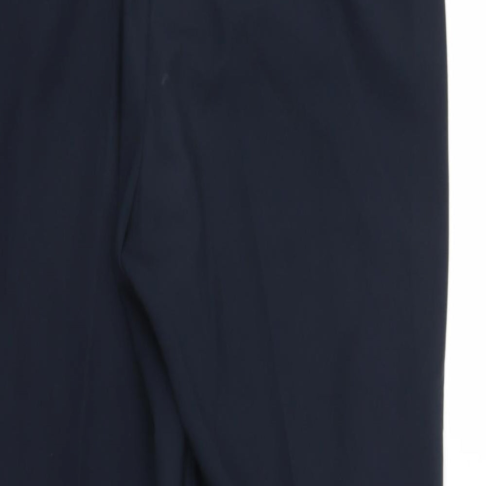 Womens UK Size 14 BHS Regular Fit  Black Trousers