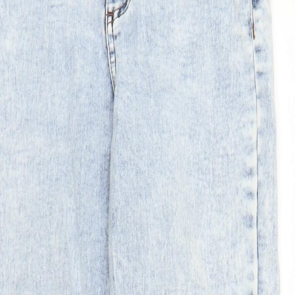Primark Womens Blue  Denim Mom Jeans Size 10 L25 in