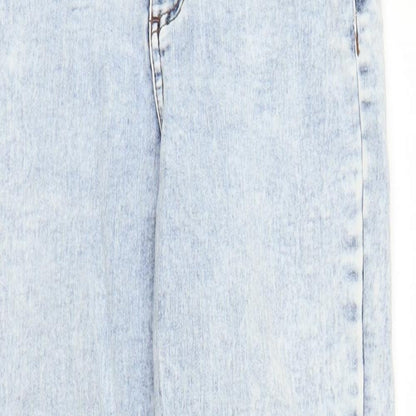 Primark Womens Blue  Denim Mom Jeans Size 10 L25 in