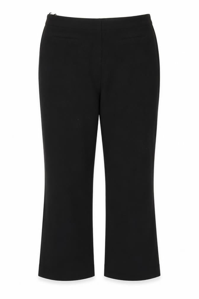 Womens UK Size 12 Mia Moda Regular Fit  Black Trousers