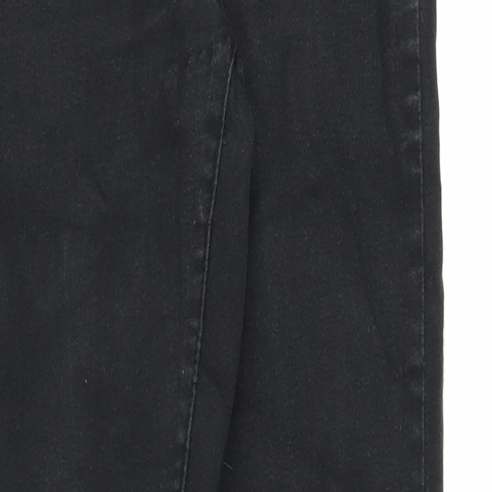 Primark Womens Black  Denim Skinny Jeans Size 10 L29 in