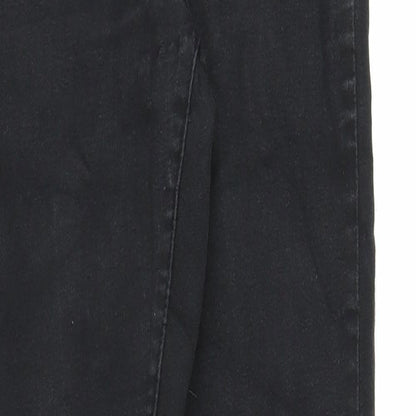 Primark Womens Black  Denim Skinny Jeans Size 10 L29 in
