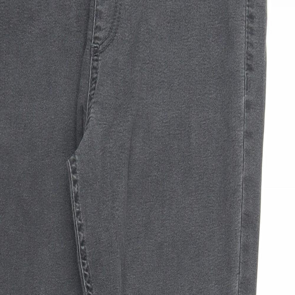 M&S Womens Grey   Skinny Jeans Size 12 L25 in