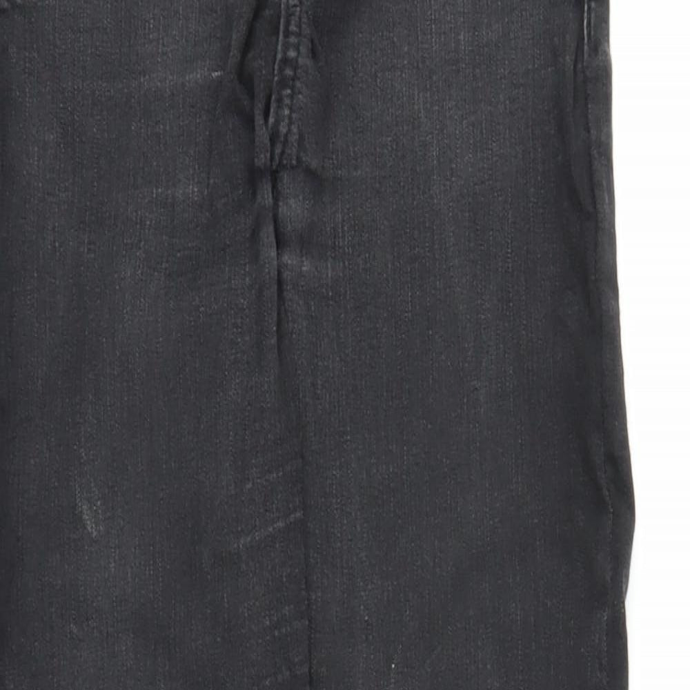 River Island Womens Black  Denim Skinny Jeans Size 10 L28 in