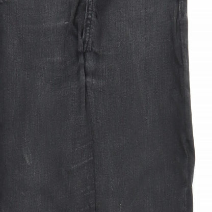 River Island Womens Black  Denim Skinny Jeans Size 10 L28 in